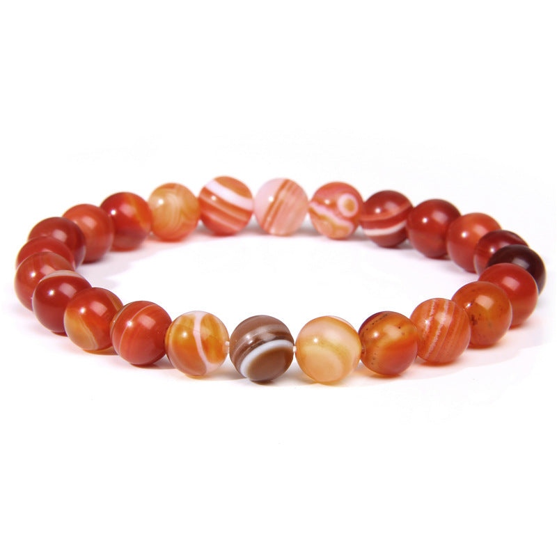 Natural Sunstone Pierced Bracelet With Gemstones